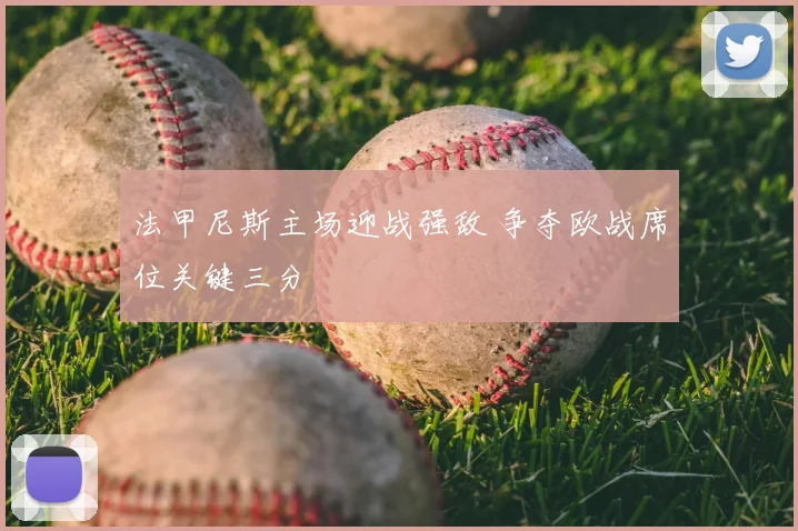 法甲尼斯主场迎战强敌 争夺欧战席位关键三分