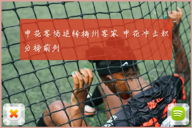 申花客场逆转梅州客家 申花冲击积分榜前列